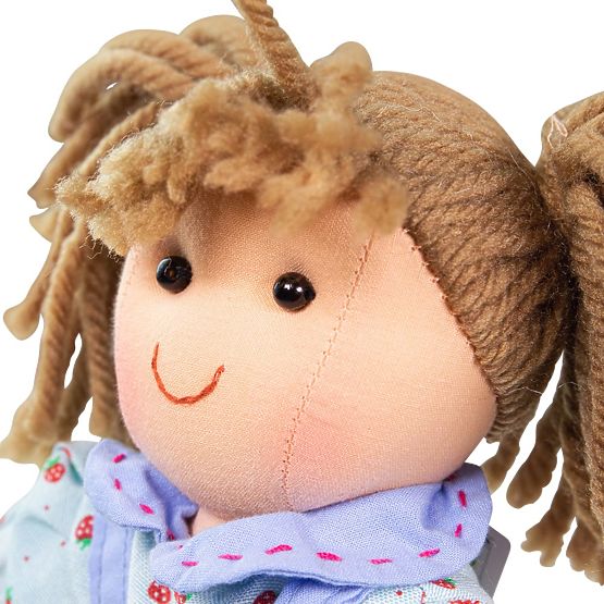 Bigjigs Toys Bambola di Stoffa Grace 28 cm