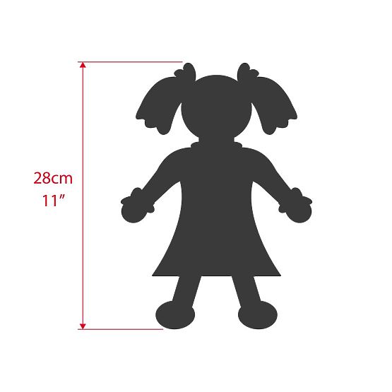 Bigjigs Toys Bambola di Stoffa Jessika 28 cm