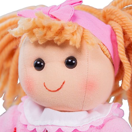 Bigjigs Toys Bambola di Stoffa Kelly 34 cm