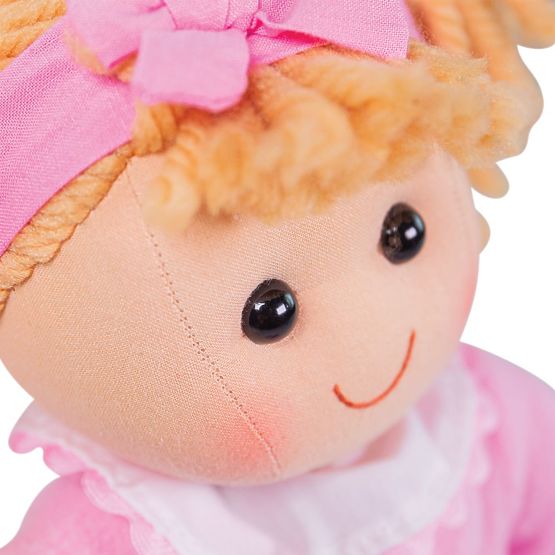 Bigjigs Toys Bambola di Stoffa Kelly 34 cm