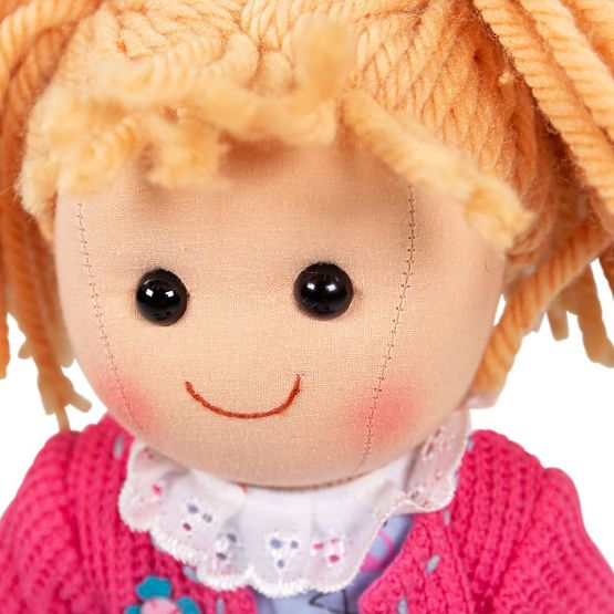Bigjigs Toys Bambola di Stoffa Maggie 34cm