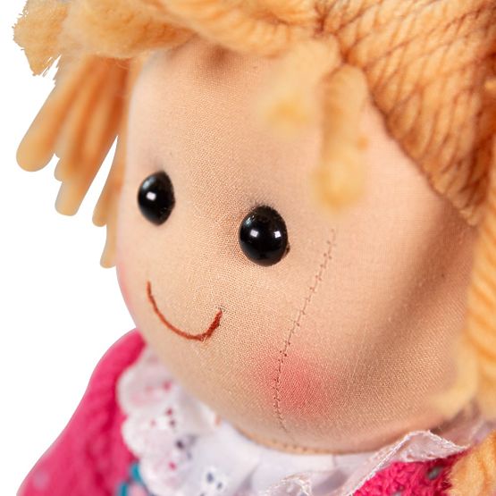 Bigjigs Toys Bambola di Stoffa Maggie 34cm