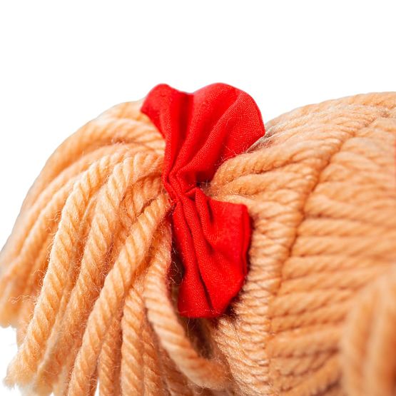 Bigjigs Toys Bambola di Stoffa Mandie 34 cm