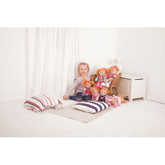 Bigjigs Toys Bambola di stoffa Melanie 38 cm