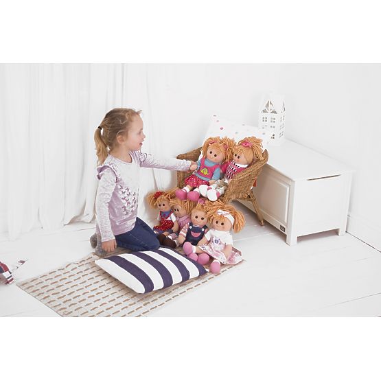 Bigjigs Toys Bambola di stoffa Melanie 38 cm