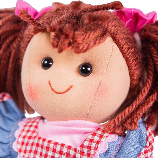Bigjigs Toys Bambola di stoffa Melody 34 cm