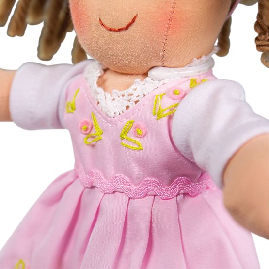 Bigjigs Toys Bambola di Stoffa Rose 28 cm