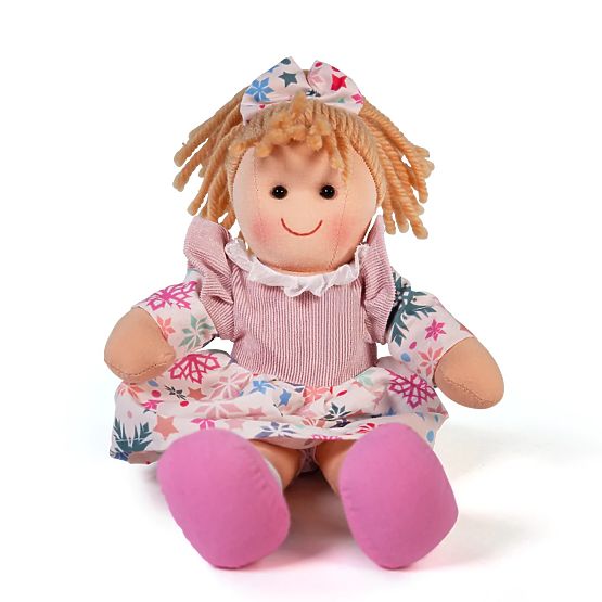 Bigjigs Toys Bambola di Stoffa Shannon 25 cm