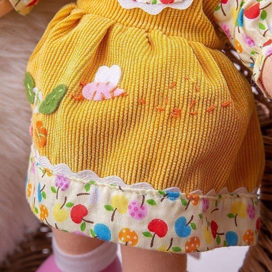 Bigjigs Toys Bambola in stoffa Daisy 28 cm