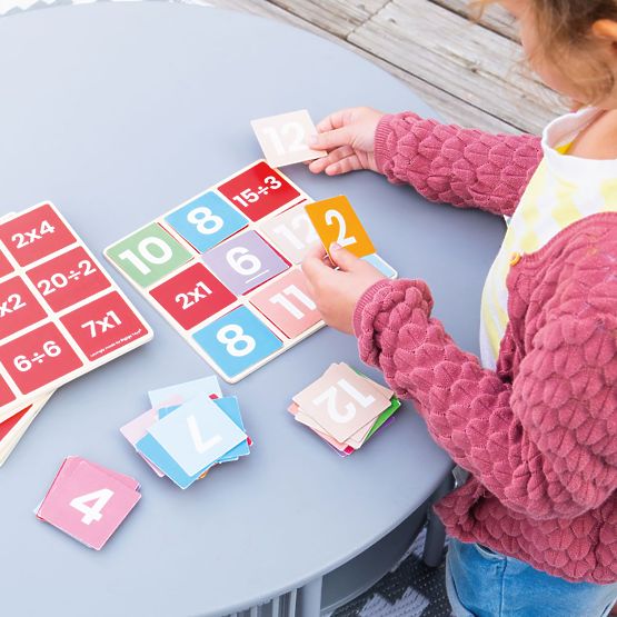 Bigjigs Toys Bingo matematico Moltiplicazione e divisione