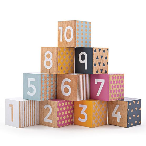 Bigjigs Toys Blocchi didattici numeri