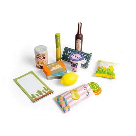 Bigjigs Toys Borsa della spesa con acquisti