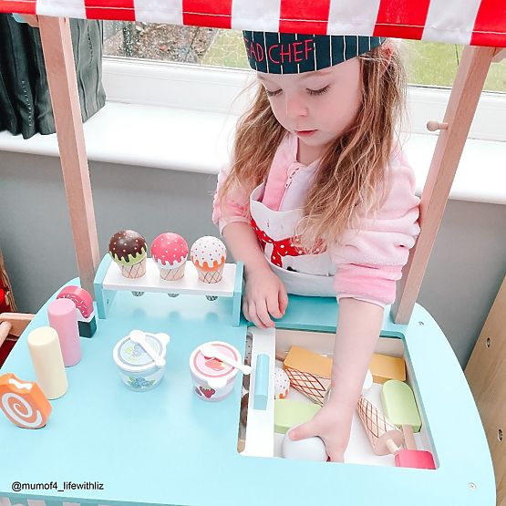 Bigjigs Toys Carretto dei gelati