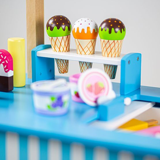 Bigjigs Toys Carretto dei gelati
