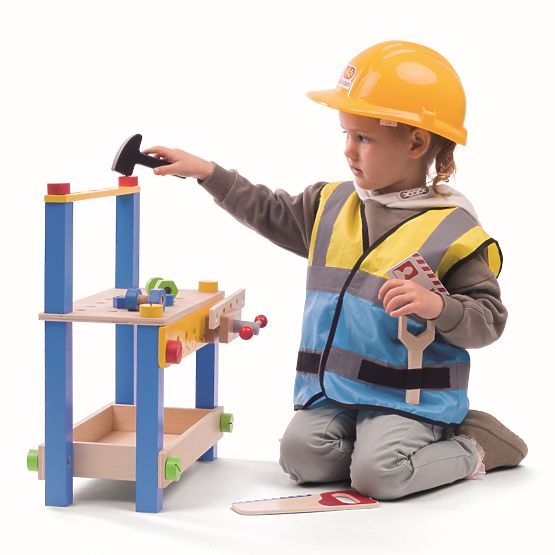Bigjigs Toys Costume da Costruttore