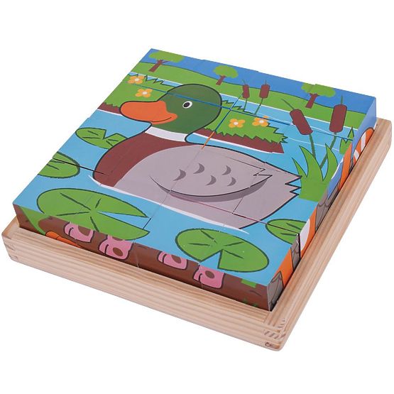 Bigjigs Toys Cubi da Immagine Fattoria
