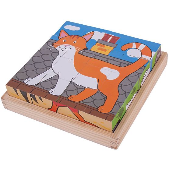 Bigjigs Toys Cubi da Immagine Fattoria