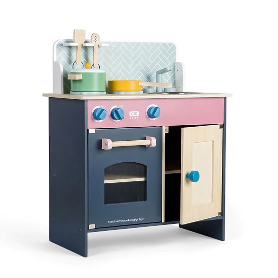 Bigjigs Toys Cucina per Bambini in Stile Scandinavo
