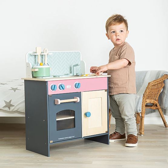 Bigjigs Toys Cucina per Bambini in Stile Scandinavo