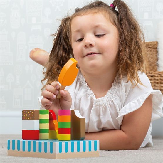 Bigjigs Toys Gelati di Legno