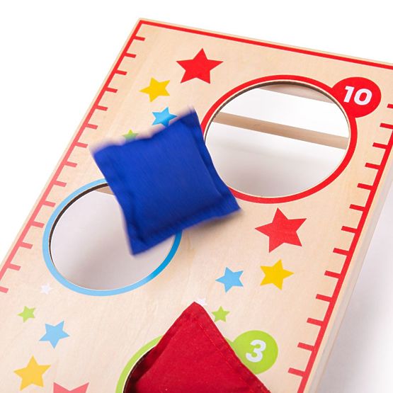 Bigjigs Toys Gioco di lancio dei cuscini
