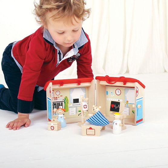 Bigjigs Toys Ospedale degli Orsetti
