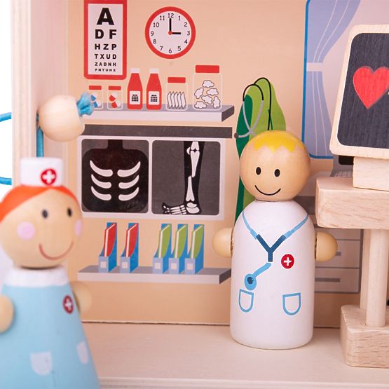 Bigjigs Toys Ospedale degli Orsetti