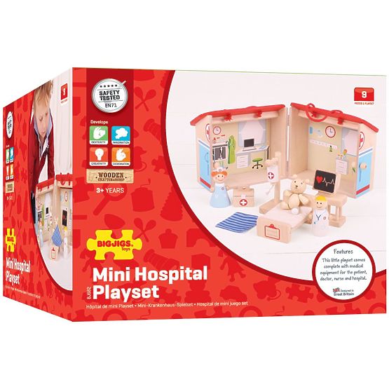 Bigjigs Toys Ospedale degli Orsetti