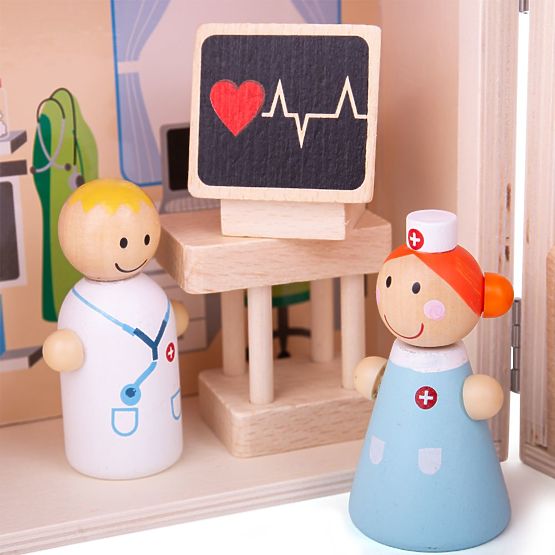 Bigjigs Toys Ospedale degli Orsetti