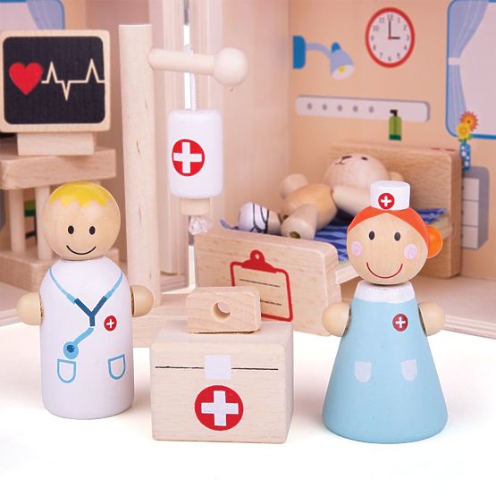 Bigjigs Toys Ospedale degli Orsetti