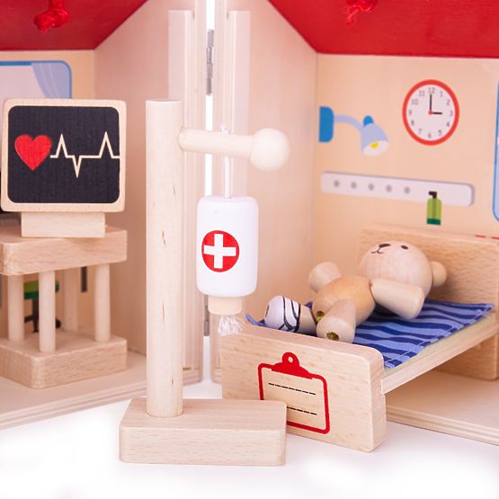Bigjigs Toys Ospedale degli Orsetti