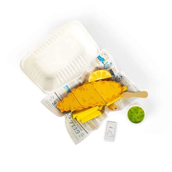Bigjigs Toys Pesce e patatine
