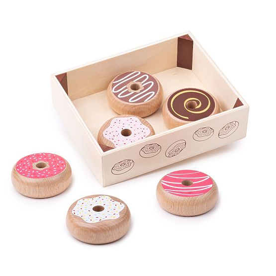 Bigjigs Toys Scatola con Ciambelle