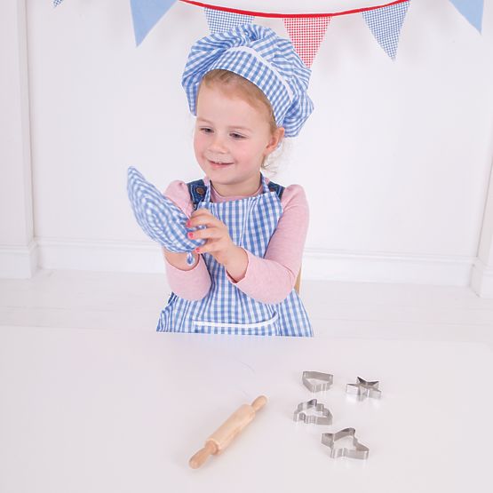 Bigjigs Toys Set da chef blu