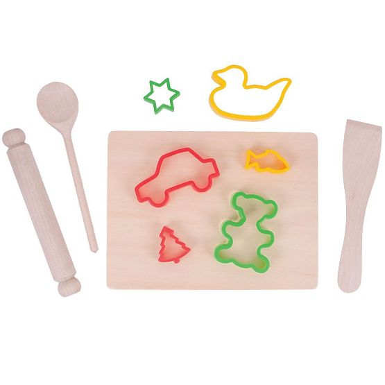 Bigjigs Toys Set da Forno con Formine