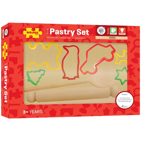Bigjigs Toys Set da Forno con Formine
