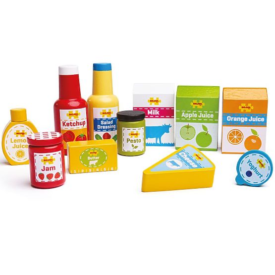 Bigjigs Toys Set di Alimenti Freschi