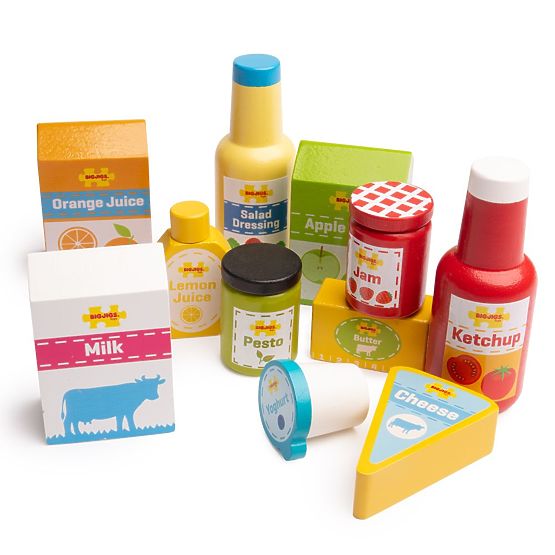 Bigjigs Toys Set di Alimenti Freschi