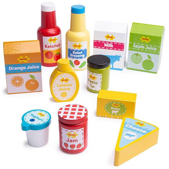 Bigjigs Toys Set di Alimenti Freschi