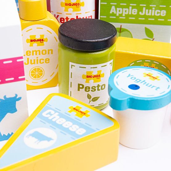 Bigjigs Toys Set di Alimenti Freschi