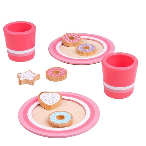Bigjigs Toys Set di Biscotti con Latte