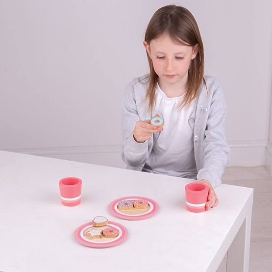 Bigjigs Toys Set di Biscotti con Latte