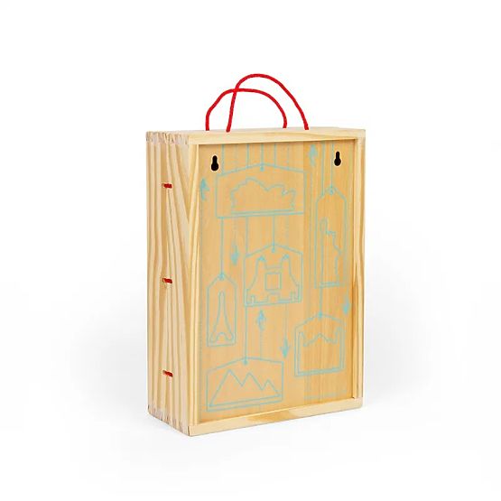 Bigjigs Toys Set di Gioco da Viaggio in Legno