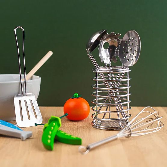 Bigjigs Toys Set di utensili da cucina