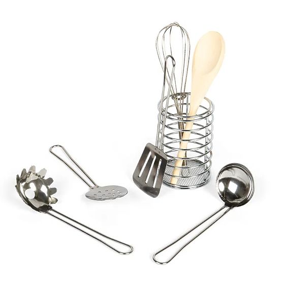 Bigjigs Toys Set di utensili da cucina