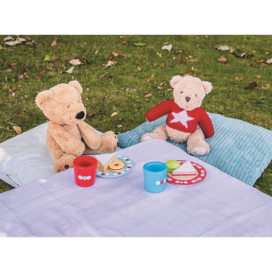 Bigjigs Toys Set merenda a pois