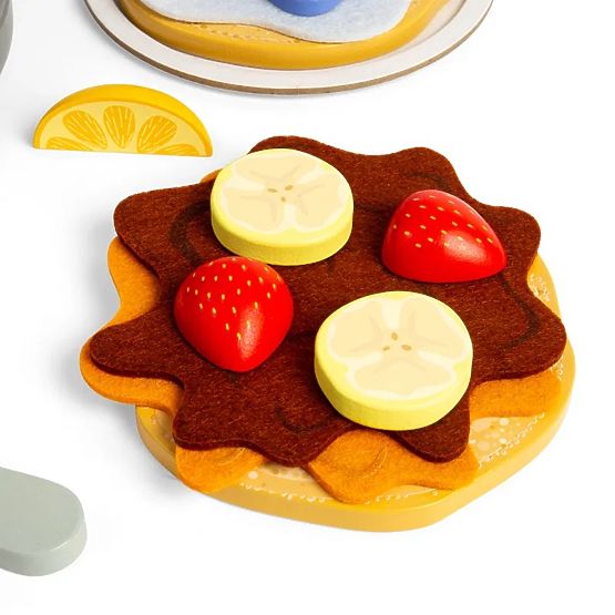 Bigjigs Toys Set per Preparare le Crêpes