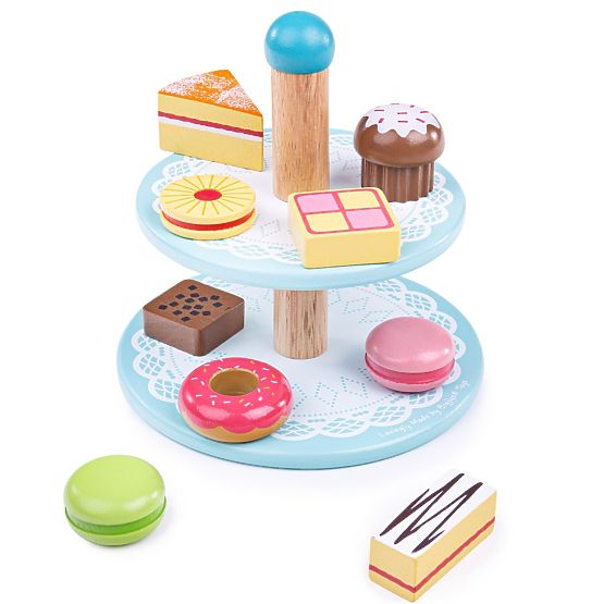 Bigjigs Toys Stand con Dolcetti