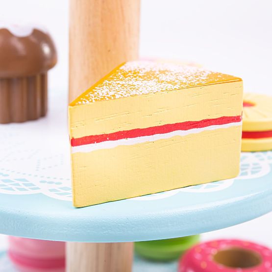 Bigjigs Toys Stand con Dolcetti