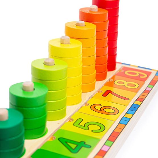 Bigjigs Toys Tabellone per puzzle con numeri